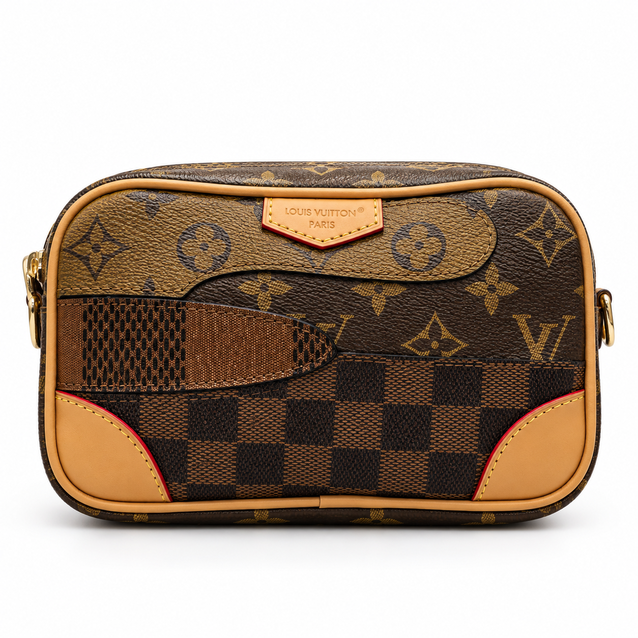 Louis Vuitton Patchwork Monogram Crossbody Bag
