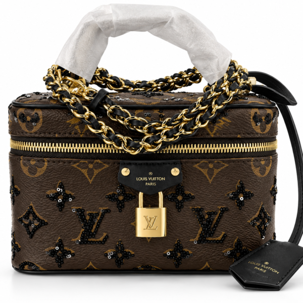 Louis Vuitton Sequin Monogram Vanity Case