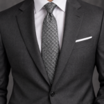 TIE - Grey / Black Geometric