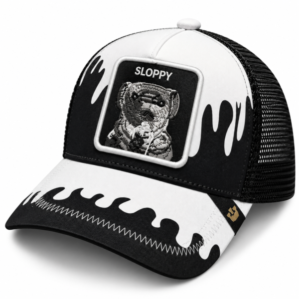 Sloppy Sloth Graphic Trucker Cap