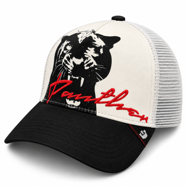 Panther Graphic Mesh Trucker Cap
