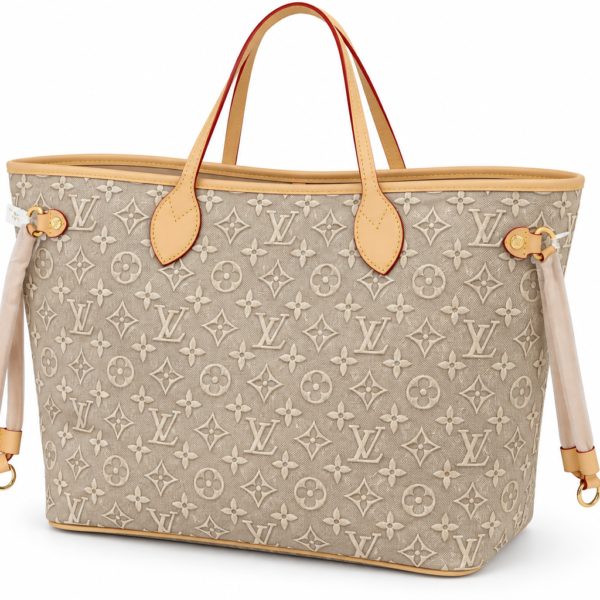 Louis Vuitton Beige Monogram Tote Bag