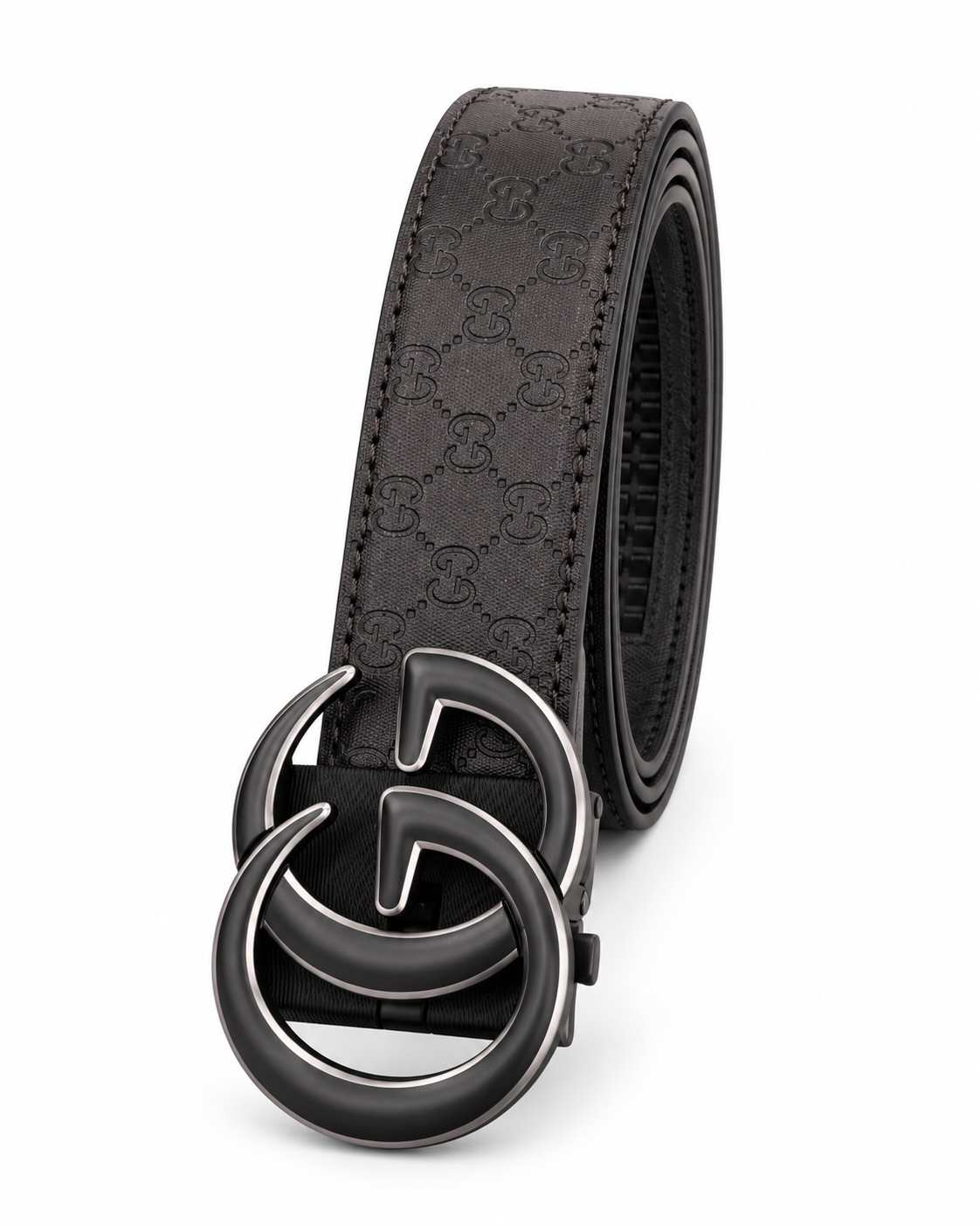 Gucci Black Ratchet Belt Description