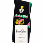 Happy Socks Colorful Pattern Crew Socks - Tropical