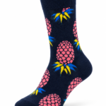 Happy Socks Assorted Pattern Crew Socks Set - Tropical Pineapple