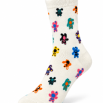 Happy Socks Playful Graphic Crew Socks Collection - Colorful Mini Characters