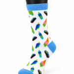 Happy Socks Patterned Crew Socks Collection - Mixed Snack