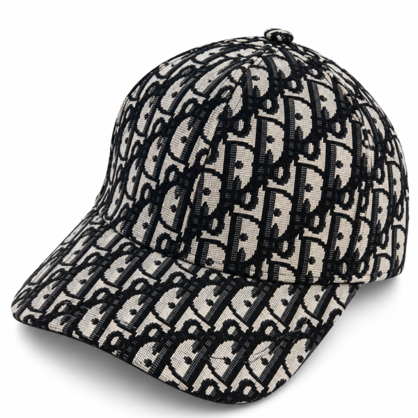 Dior Oblique Jacquard Baseball Cap – Black & Beige