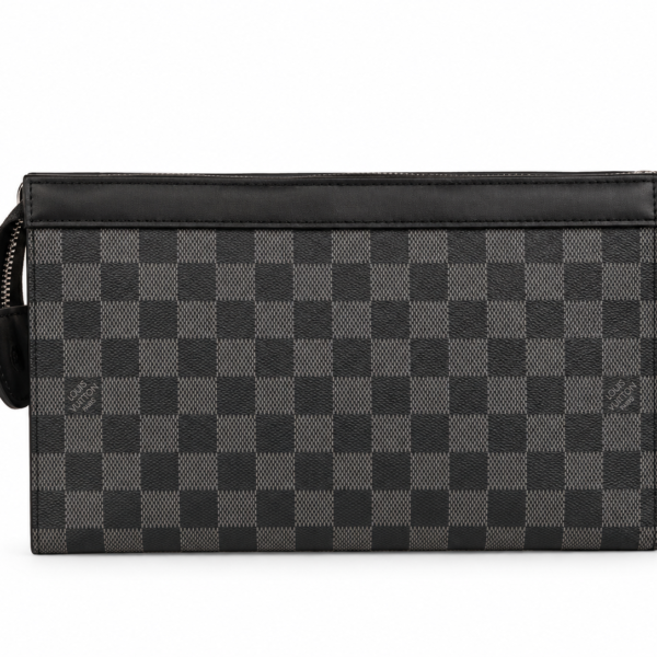 Louis Vuitton Damier Graphite Wristlet Pouch