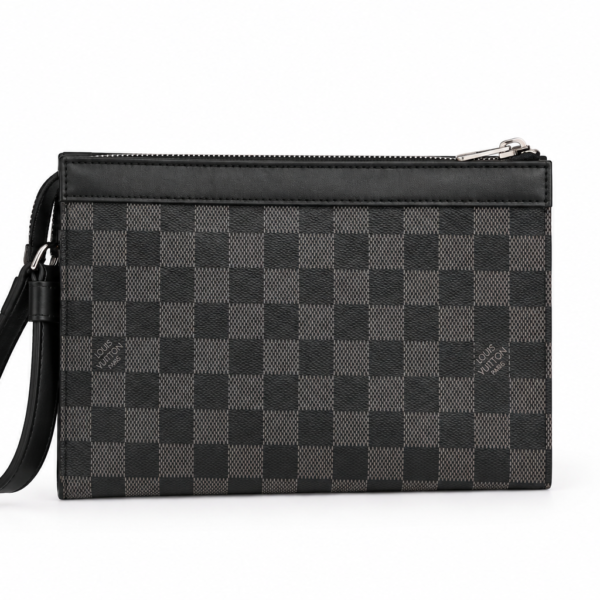 Louis Vuitton Damier Graphite Wristlet Pouch