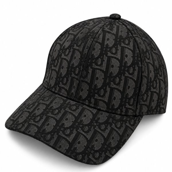 Dior Oblique Tonal Baseball Cap – Black