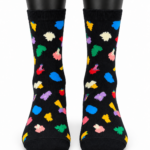 Happy Socks Colorful Crew Socks Collection - Abstract Shapes