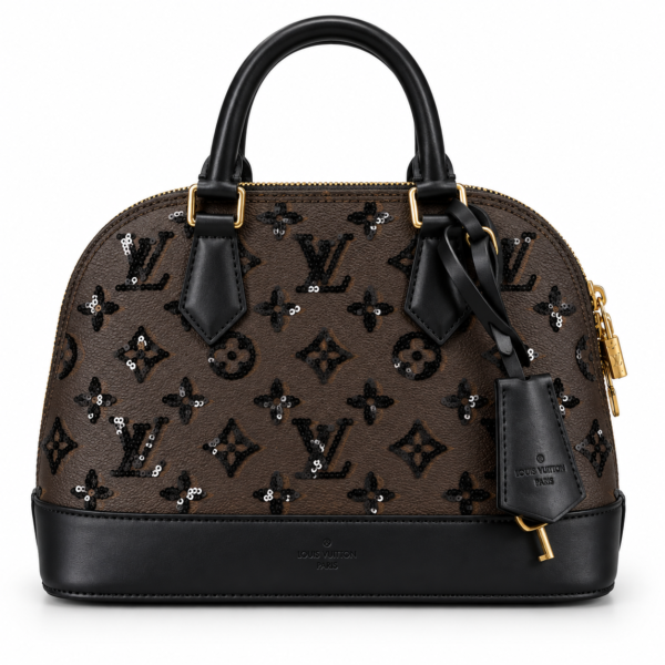 Louis Vuitton Sequined Monogram Alma Bag