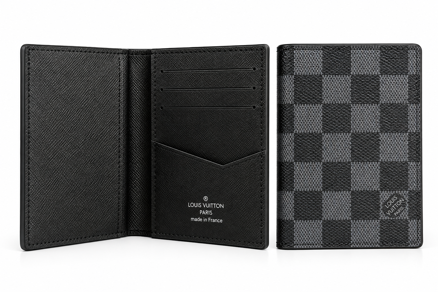 Louis Vuitton Damier Graphite Passport Holder