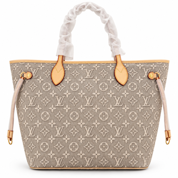 Monogram Jacquard Tote Bag – Beige