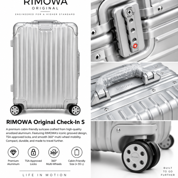 RIMOWA Original Check-In S – Silver