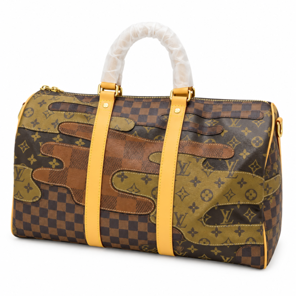 Louis Vuitton Patchwork Monogram & Damier Travel Duffle Bag