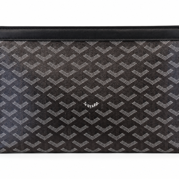 Goyard Chevron Monogram Pouch – Large Size