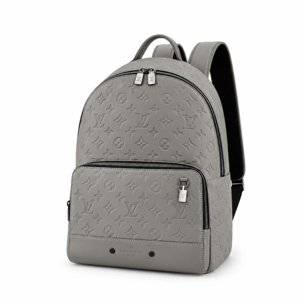 Louis Vuitton Grey Monogram Leather Backpack