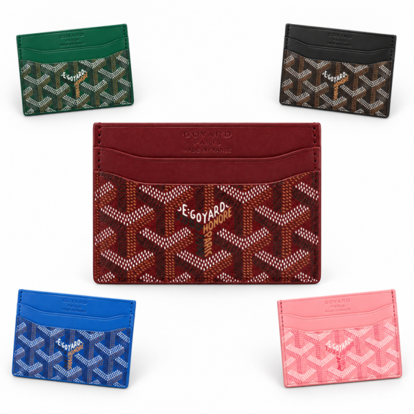 Goyard Multicolor Card Holder Collection