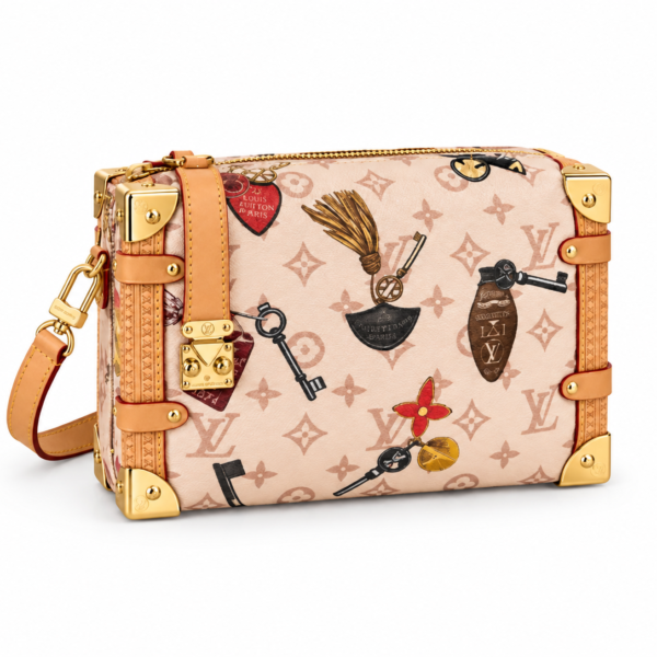 Louis Vuitton Beige Monogram Trunk Crossbody Bag