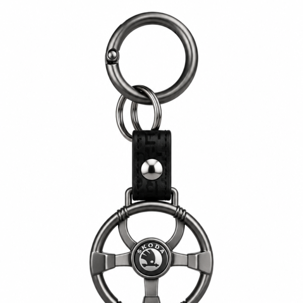Škoda Steering Wheel Keychain
