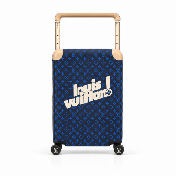 Louis Vuitton Black & Blue Playful Font Carry-On Travel Bag