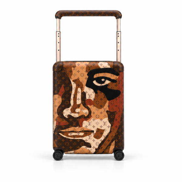 Louis Vuitton Faces Portrait Carry-On Travel Bag
