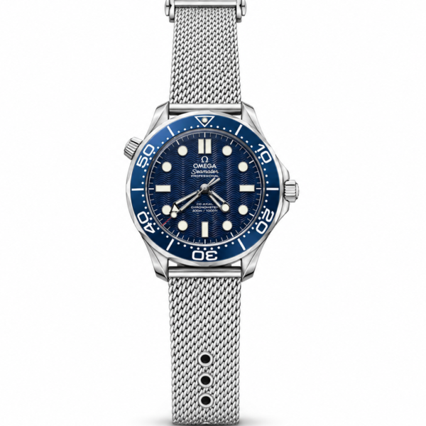 OMEGA Seamaster Blue Mesh Watch