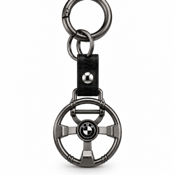 BMW Steering Wheel Keychain