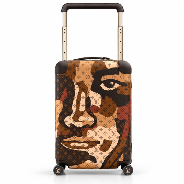 Louis Vuitton Faces Portrait Carry-On Travel Bag