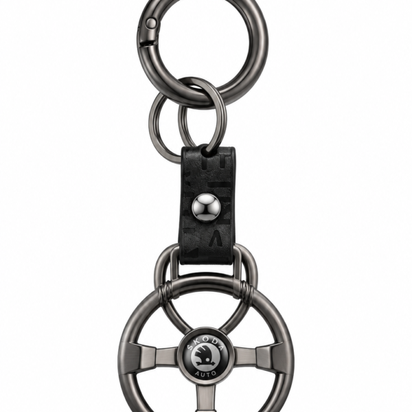 Škoda Steering Wheel Keychain