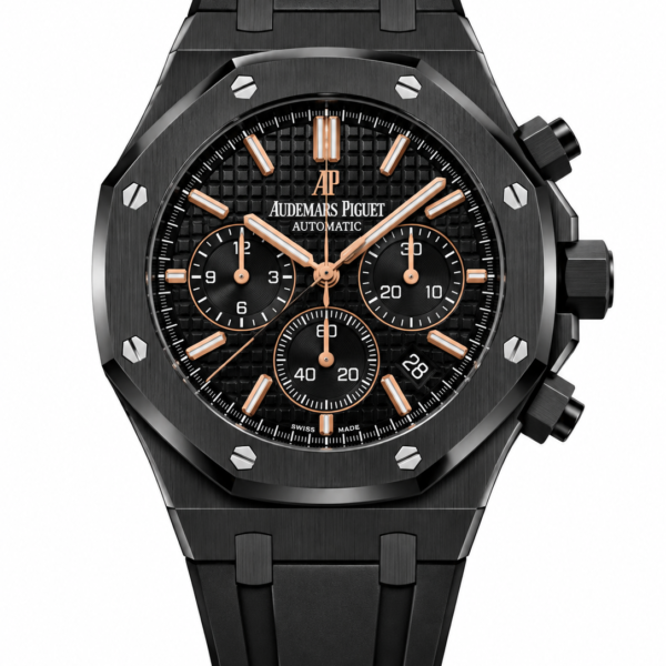 Audemars Piguet Royal Oak Chronograph – Black & Rose Gold